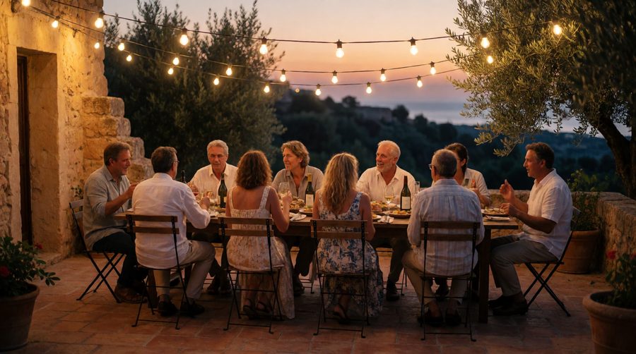 A welcome dinner on the first night is where most solo guests find their travelling companions