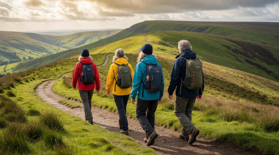 Guided walking weeks in the hills are an easy way to holiday alone and still have company every day