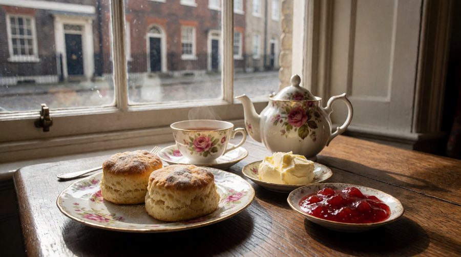 A cream tea is part of several solo breaks, including the Solos trip to Bristol and Bath