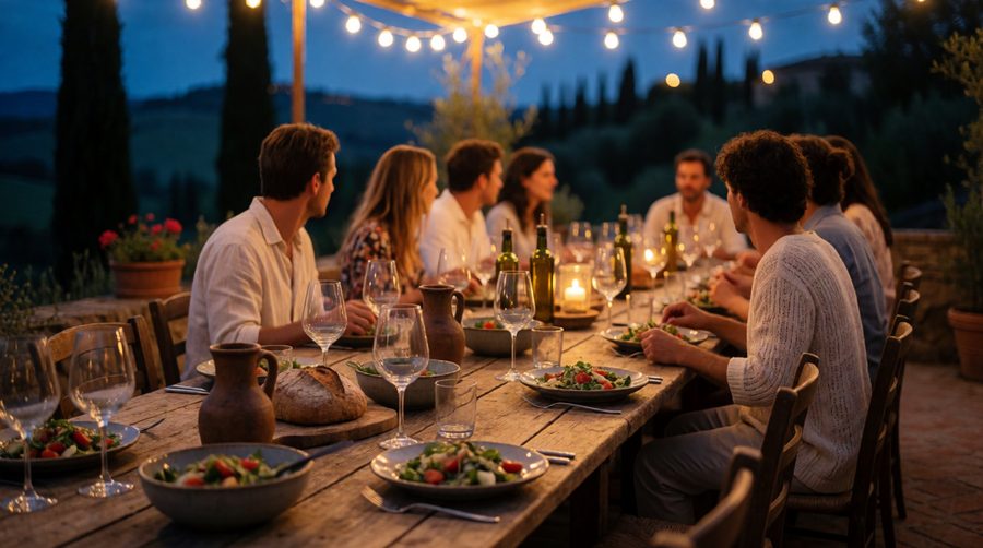 Dinners together are included on most Travelsphere tours, though reviews of the hotel food are mixed